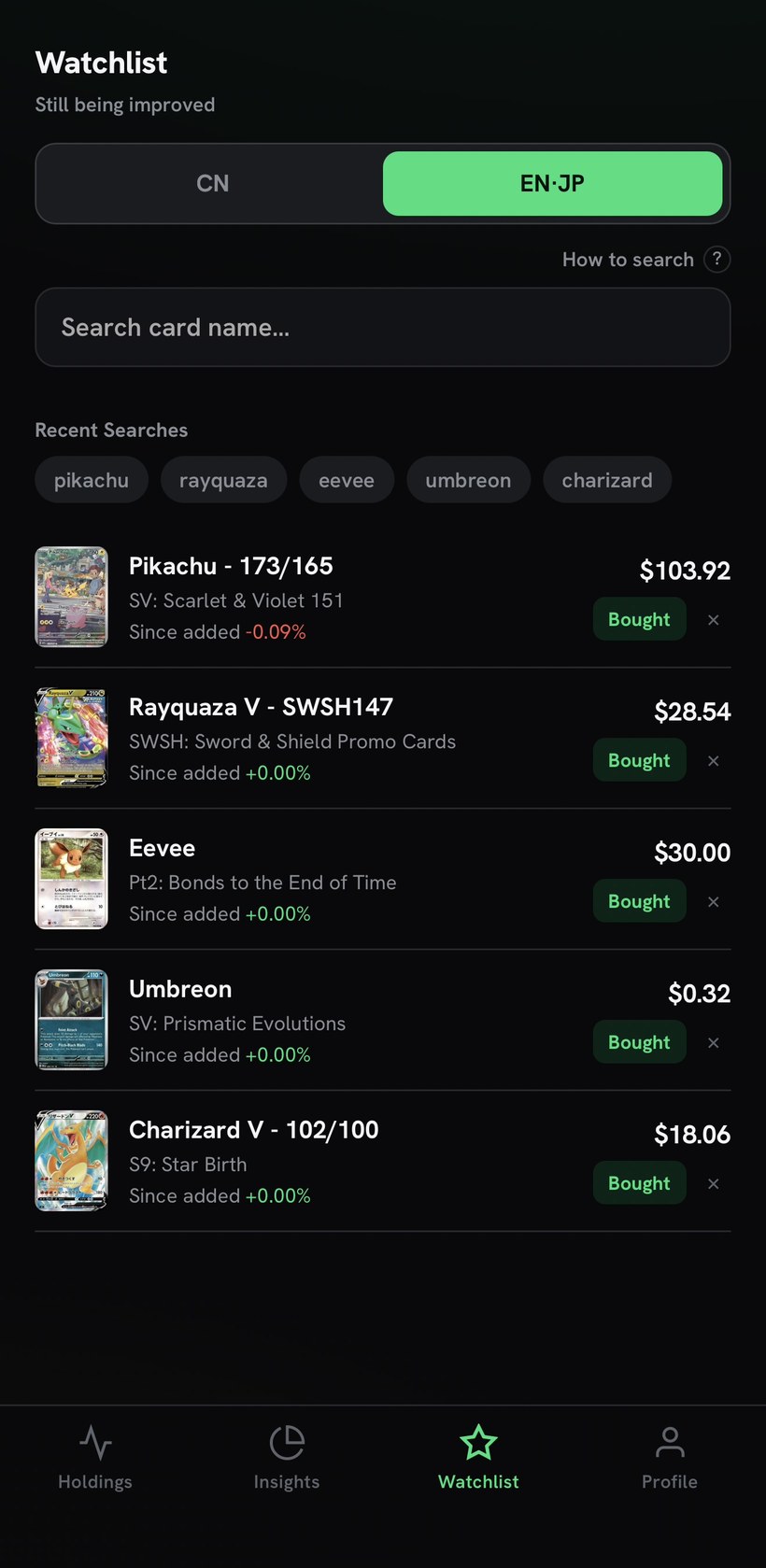 Discover cards